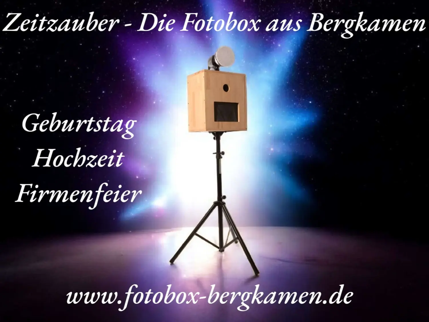 LED Fotobox  von Zeitzauber Fotobox Bergkamen 