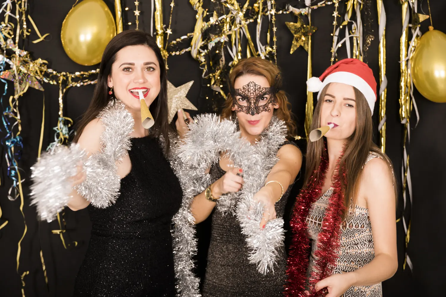 Weihnachtsfeier Gruppe von Menschen von Zeitzauber Fotobox Bergkamen